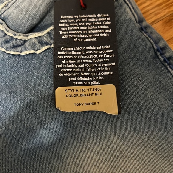 true religion tony super t jeans - Picture 2 of 4
